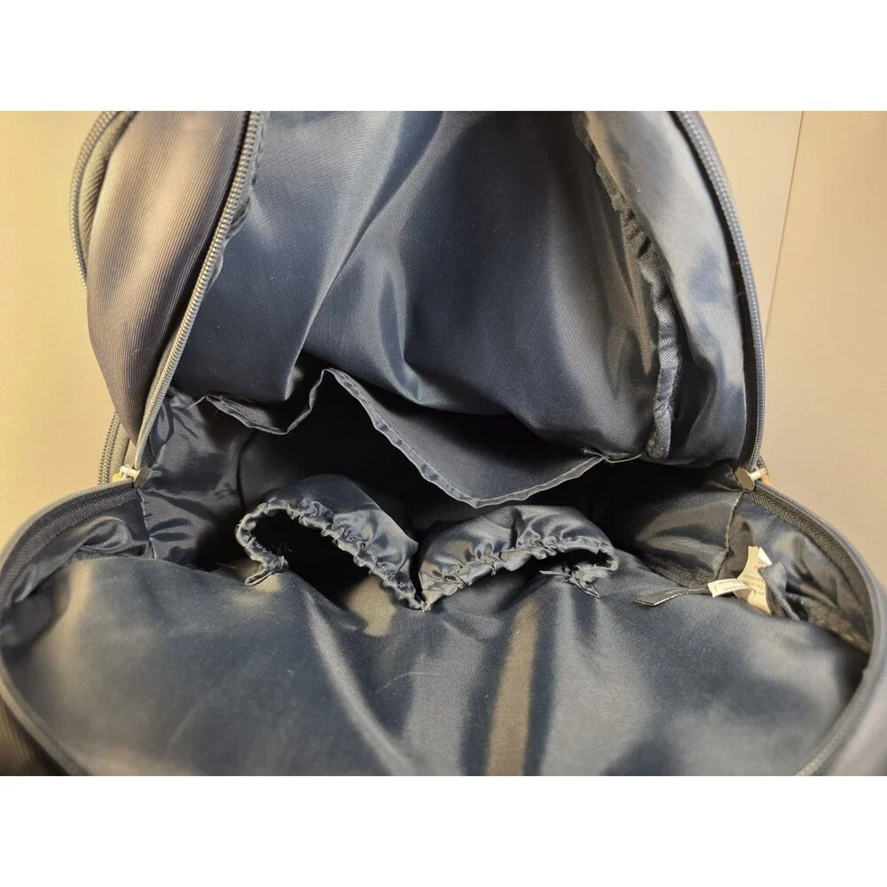 Eddie Bauer Highlands Peak Baby Diaper Bag Backpack Insulated Side Pockets